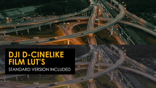 DJI D-Cinelike Film and Standard LUTs for Final Cut