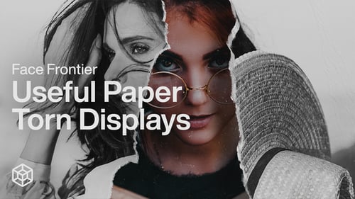 Face Frontier - Useful Paper Torn Displays