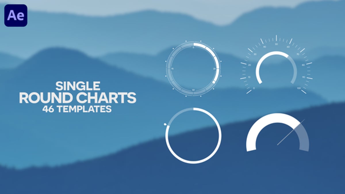 Dynamic Round Charts and Infographic Icon Pack, Infographics ft ...