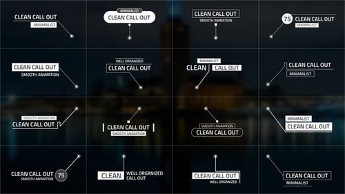 Double Textline Call-Out | Premiere Pro