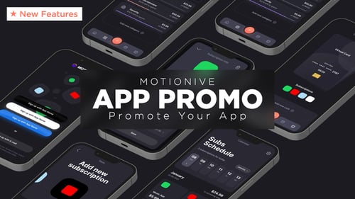 Modern 3D Mobile App Promotion with Dynamic UI Screens