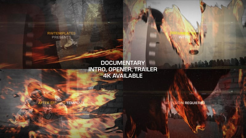 Documentary Editable Video Templates - Envato