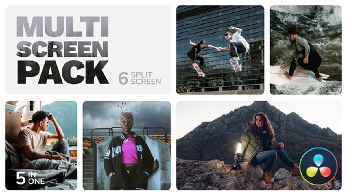 Multiscreen - 6 Split Screen, Video Displays ft. split screen & best ...