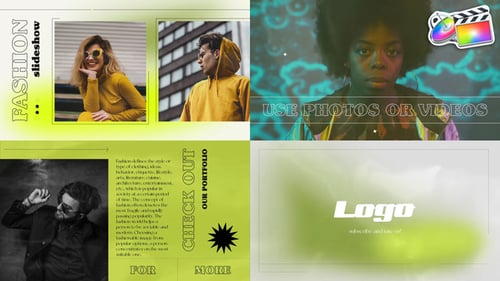 Modern Fashion Slideshow | FCPX