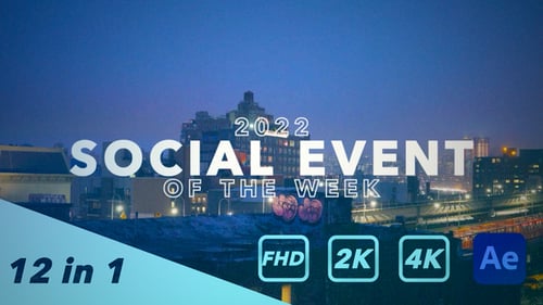 Dynamic Event Promo with Modern Kinetic Typography