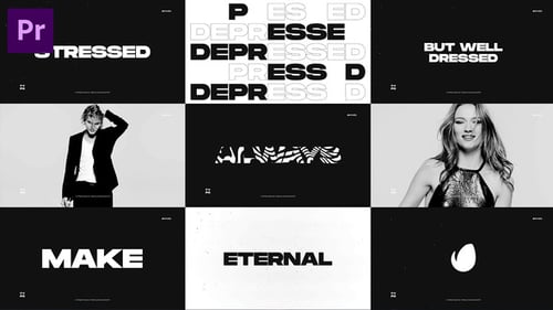 Dynamic Kinetic Typography Opener for Fashion Events