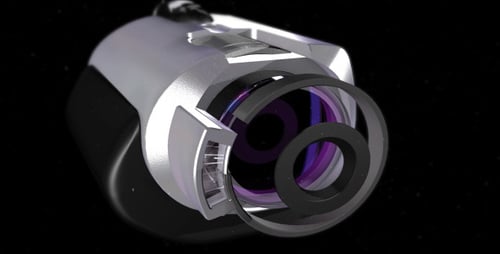 Modern 3D Camera Animation with Green Screen Reveal