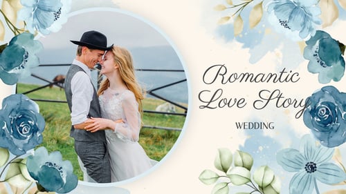 Romantic Wedding Slideshow (MOGRT)