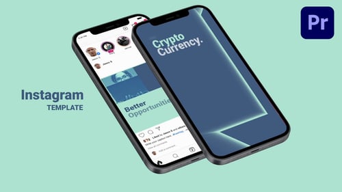 Cryptocurrency Social Media Promotion Kit for Instagram