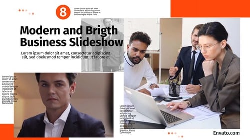 Clean Corporate Timeline Slideshow