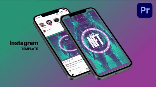 NFT Promotion Instagram Mogrt