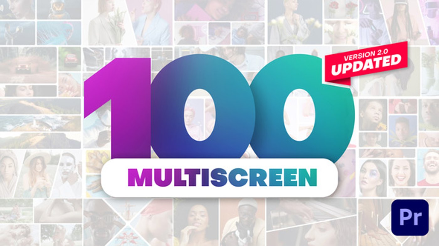 Multiscreen Pack, Video Displays ft. vertical split screen & multi ...