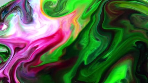 Abstract Colors Paint Swirl Background