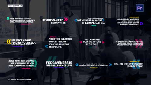 Text Quotes \ Premiere Pro