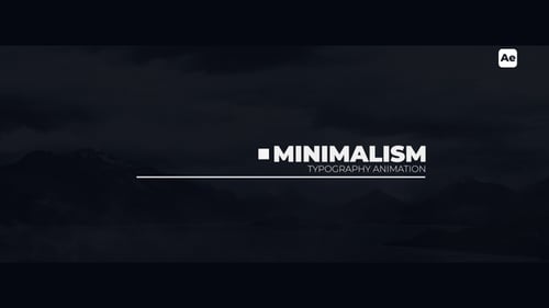 Minimalist Typography Pack with Smooth Geometric Text Reveals