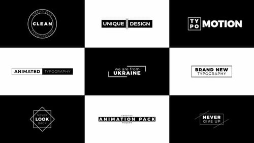 Black & White Titles