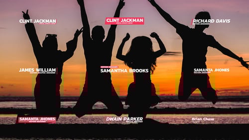 Clean Animated Lower Thirds for Video Projects