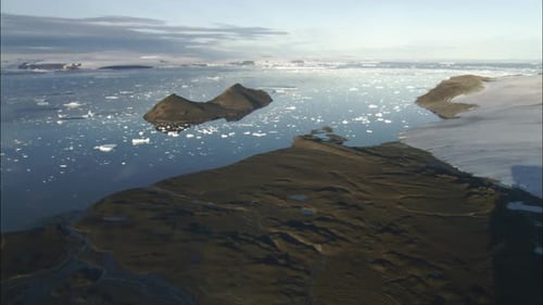 La banquise sur l'eau