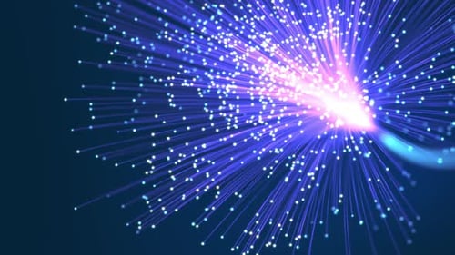 Fiber Optic concept.