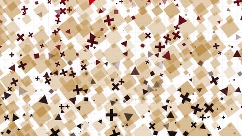 dynamic geometric shapes random