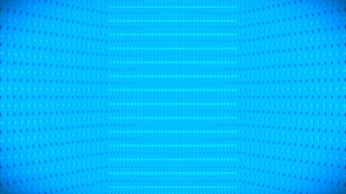Animated Blue Geometric Grid Background With Subtle Movement