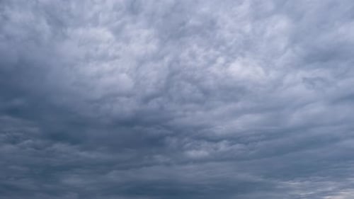 Ominous Clouds Moving Across the Sky