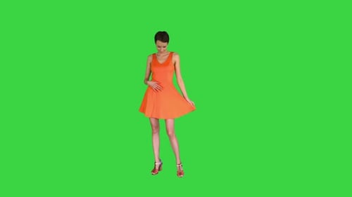 Beautiful lady in pink dress preen on a Green Screen, Chroma Key., Stock Footage ft. woman & fashion - Envato Beautiful lady in pink dress preen on a Green Screen, Chroma Key., Stock Footage ft. woman & fashion - Envato