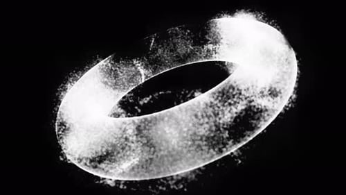 Fond de motif de cercles