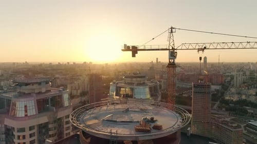 Vista aérea dos arranha-céus 19