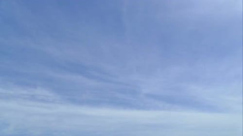 Time lapse of white cloud moving pass around sky background