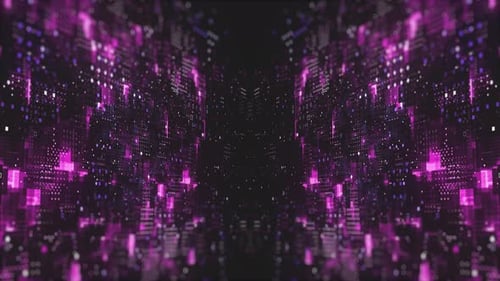 Abstract Futuristic Grid