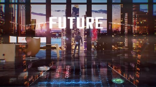 Succesful Bussinesman and Future Text