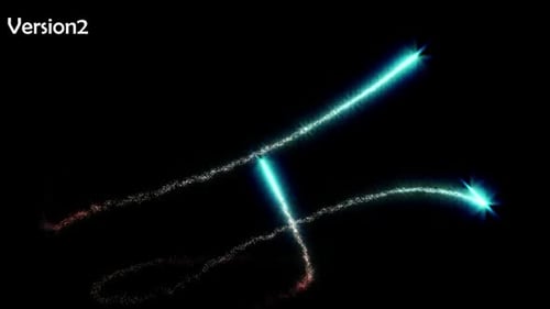 Dynamic Particle Trails Logo Reveal Pack