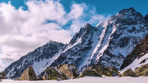 Wolken Winter Berge