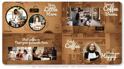 Coffee Shop Promotional Slideshow