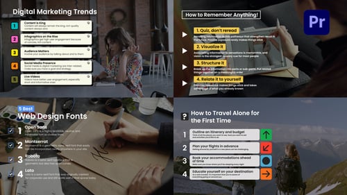 Titel auflisten für Premiere Pro