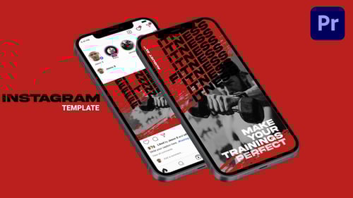 Dynamic Fitness Promotion Template for Social Media Posts and Stories