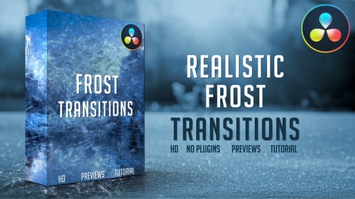Frost Transitions for DaVinci Resolve