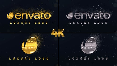 Golden Logo Reveal