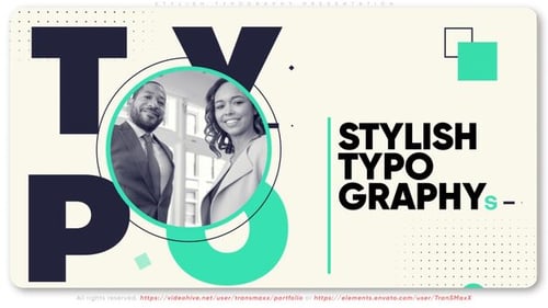 Stylish Typography Presentation