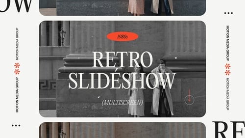 Multi Screen Retro Slideshow