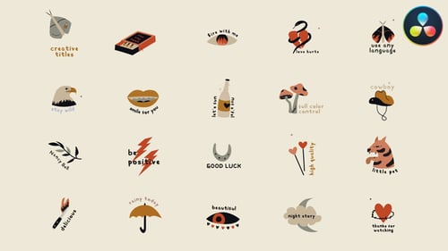 Vintage Animation Titles | DaVinci Resolve