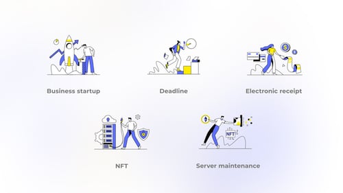 Business startup - Minimal concept