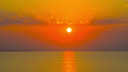 Sonnenuntergang am Schwarzen Meer