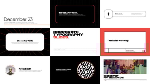 Corporate Typography for Davinci Resolve