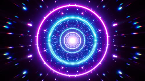 Loop de fundo de música neon