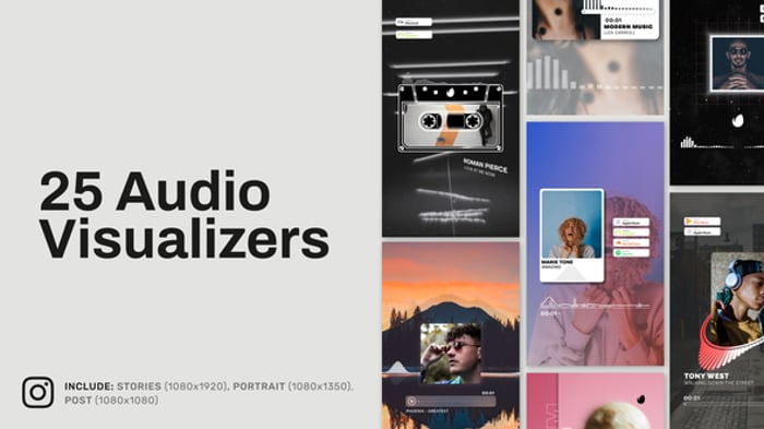 Podcast Audio Visualization Pack for Premiere Pro, Elements ft. podcast ...