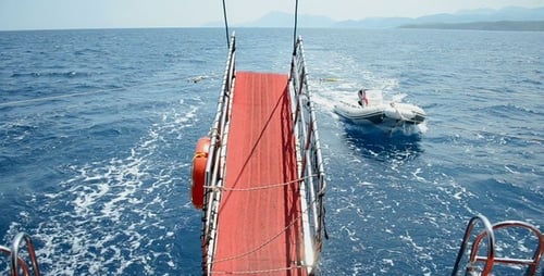 Walk By The Ship Across Mediterranean Sea 2