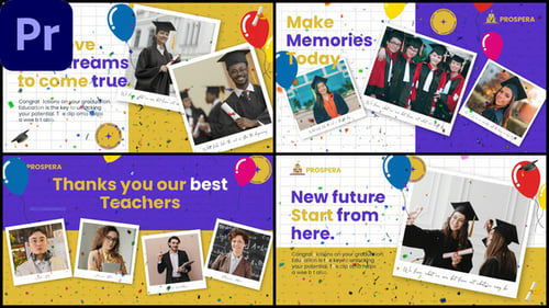 Graduation Day Slideshow |MOGRT|