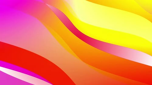 Abstract Vibrant Gradient Colorful 3d Backdrop Seamless Loop 4k Animation Video